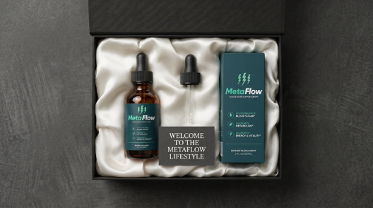 MetaFlow liquid formula designed to support healthy blood sugar and daily energy